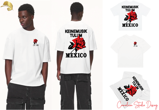 Playera Oversize Keienemusik Tulum 2024